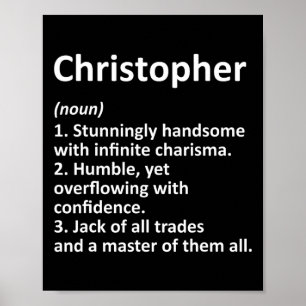 Christopher Definition Personligt Namn Roligt Föde Poster
