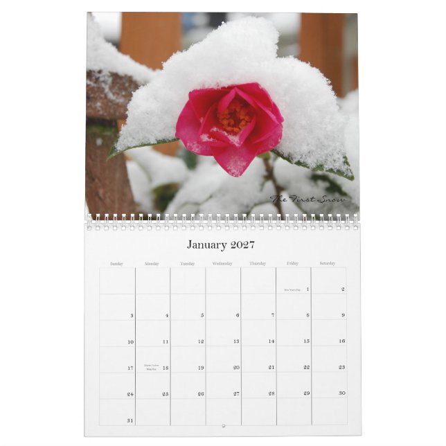 Christopher Goettl portfölj 2009 Kalender (Jan 2027)