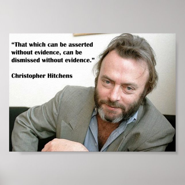 Christopher Hitchens Poster (Framsidan)