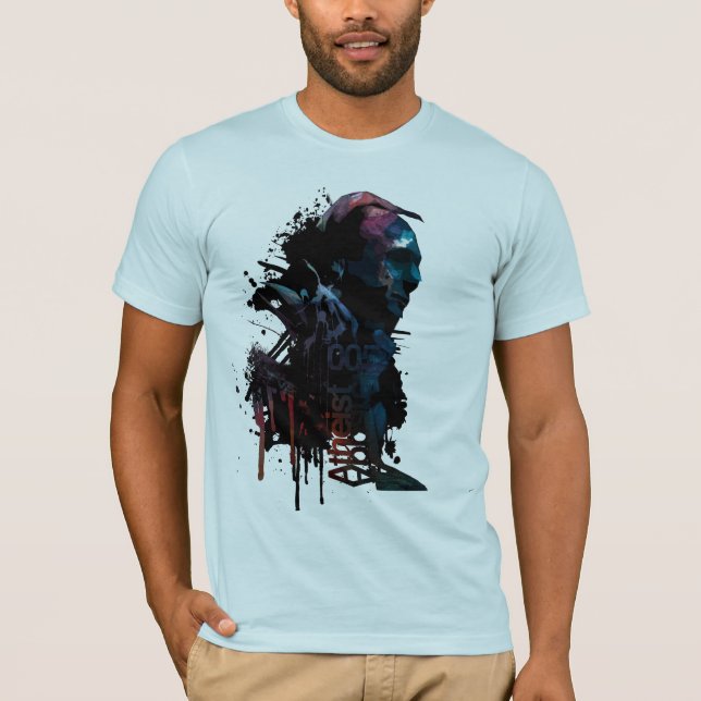 Christopher Hitchens Tee Shirt (Framsida)