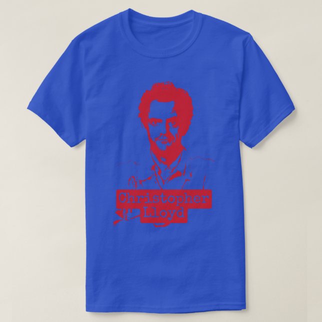 Christopher Lloyd T Shirt (Design framsida)