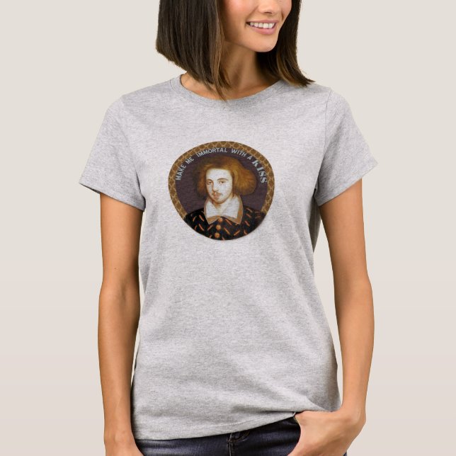Christopher Marlowe T Shirt (Framsida)