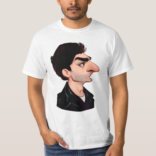 Christopher moltisanti nacke brace anime t shirt (Framsida)