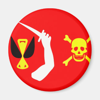 Christopher Moody pirat flagga Magnet