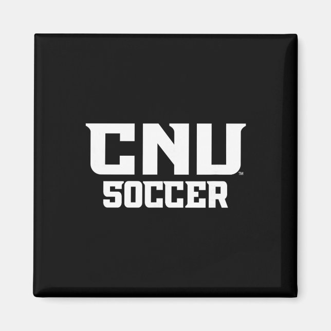 Christopher Newport University Fotboll Cnu Kläder Magnet (Framsidan)