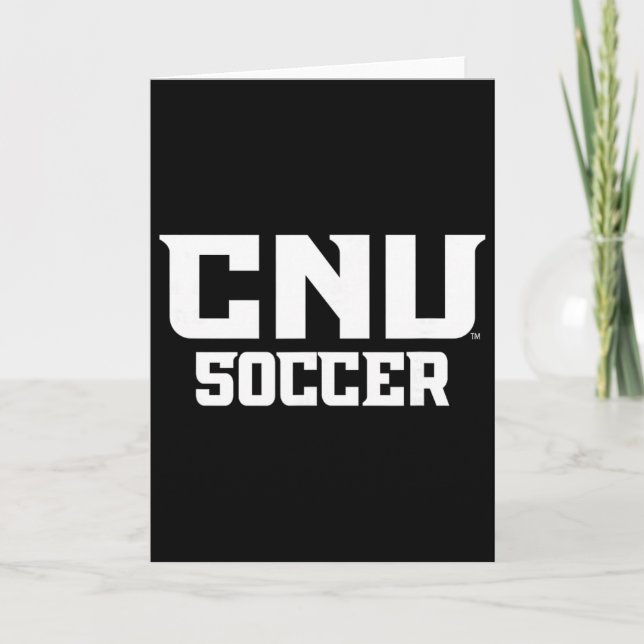 Christopher Newport University Soccer Cnu Apparel  Kort (Framsida)