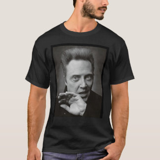 Christopher Walken Intimidation Porträtt Graphic T T Shirt