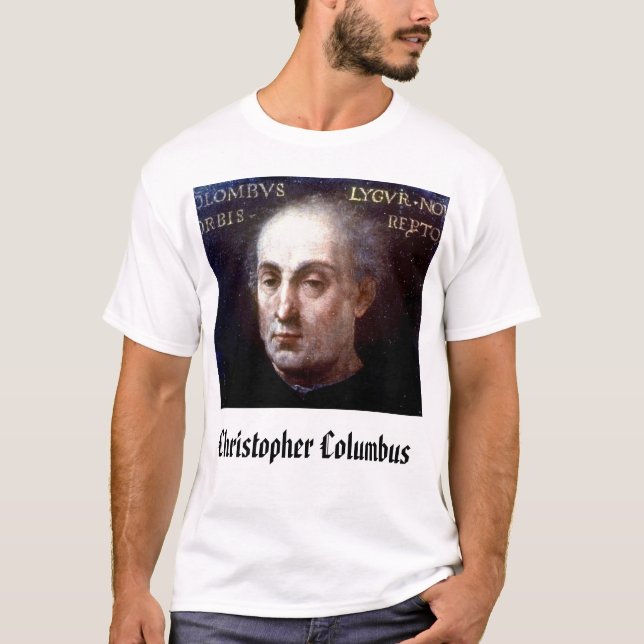 ChristopherColumbus Christopher Columbus Tee Shirt (Framsida)