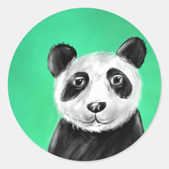 Christ's Love Stickers Runt Klistermärke (Framsida)