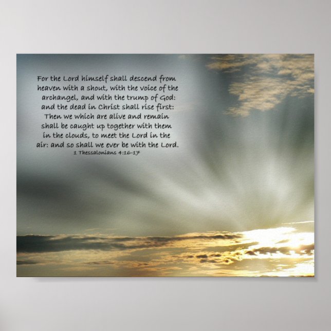 Christ's Return Poster (Framsidan)