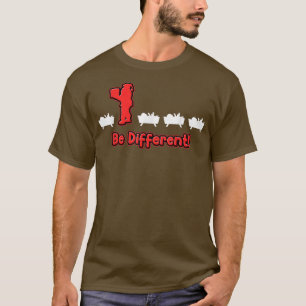 Christsort är annorlunda. t shirt