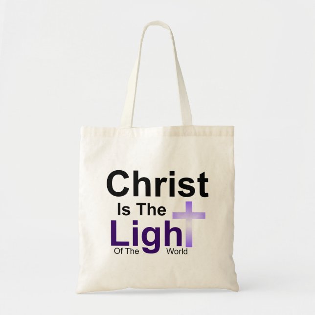 Christus Är Ljuset Totebag Tygkasse (Framsidan)