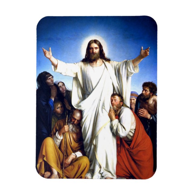 Christus Consolator av Carl Bloch Magnet (Vertikal)