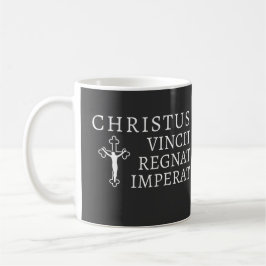 Christus Vincit, Regnat, Imperat Kaffemugg