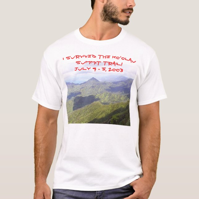 Christy på toppmöteslingan t-shirt (Framsida)