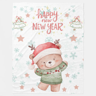 Chritmass blanket fleecefilt