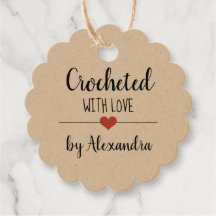 Chrochetad med kärlek kraftmanus