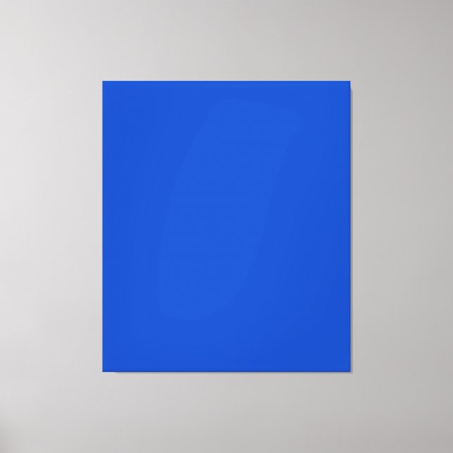 Chroma nyckel färg Blue Canvastryck (Framsida)