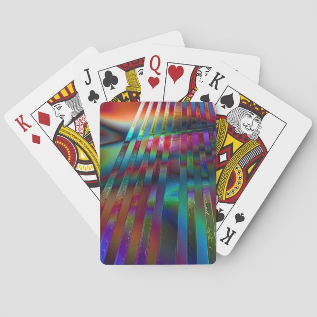 Chroma Rays Spel Kort (Baksidan)