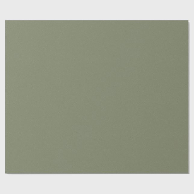 Chroma Textura - Salvia Inpackningspapper Presentpapper (Platt)