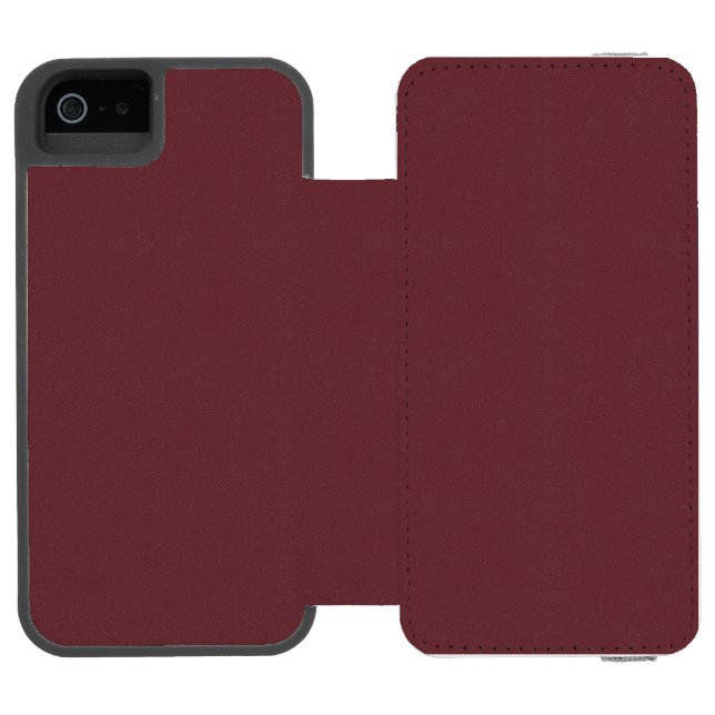 Chroma Textura - Vin  Incipio iPhone Wallet Skal (Folio Öppen)