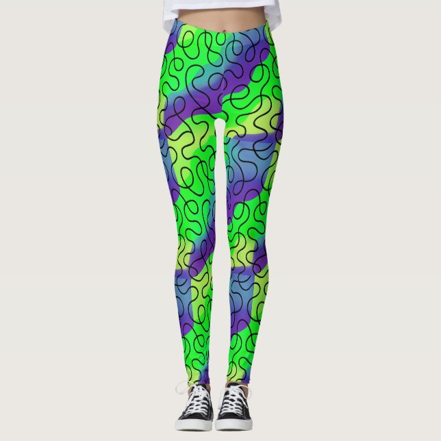 Chromaflow Dreamstream 9 Leggings (Framsida)