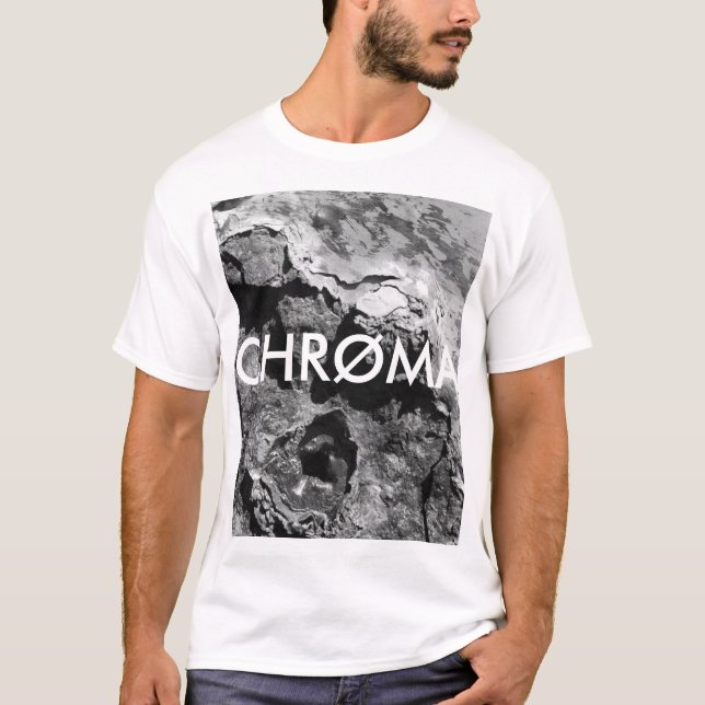 CHROMAKREATIVET ERODERAR DEN UNISEX- TSHIRTEN TEE SHIRT (Framsida)
