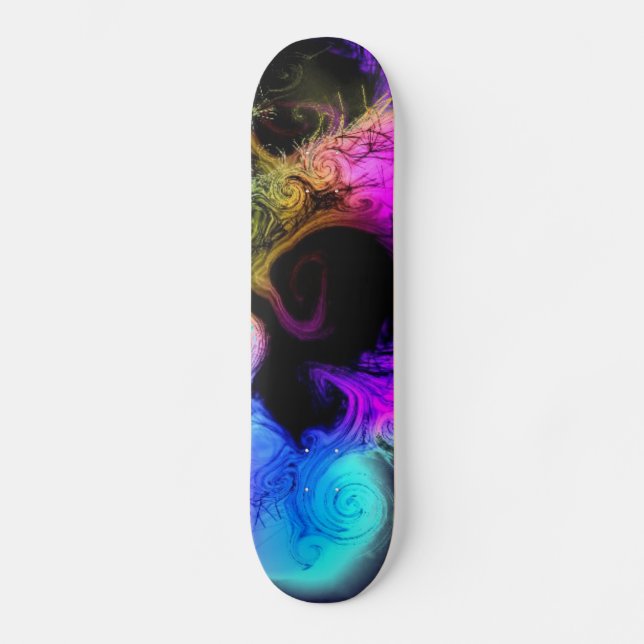 CHROMAT*C MINI SKATEBOARD BRÄDA 18,5 CM (Framsida)