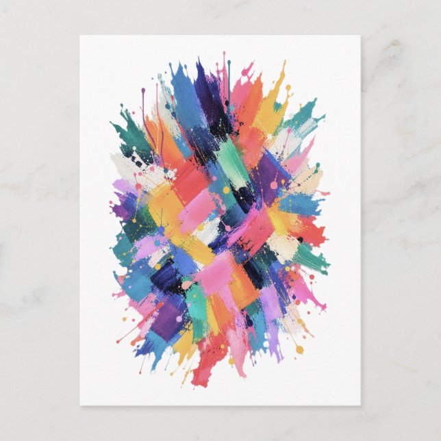 Chromatic Collision Vykort (Framsida)