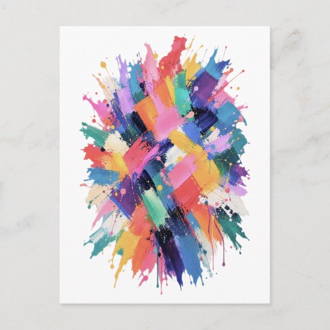 Chromatic Collision Vykort (Framsida)