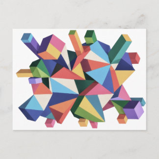 Chromatic Fragment Field Vykort