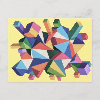 Chromatic Fragment Field Vykort