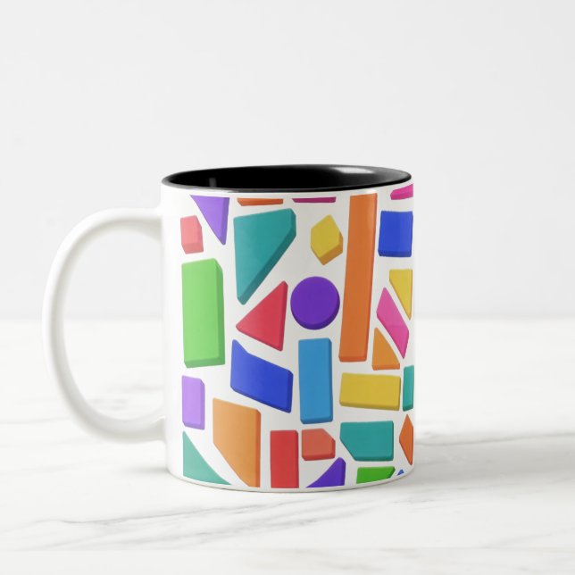 Chromatic Geometry Två-Tonad Mugg (Vänster)