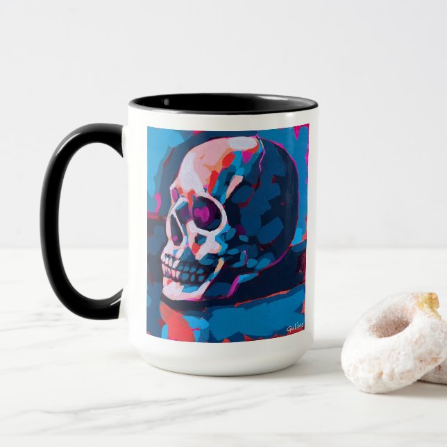 Chromatic Skull Painting Mugg (Med munk)