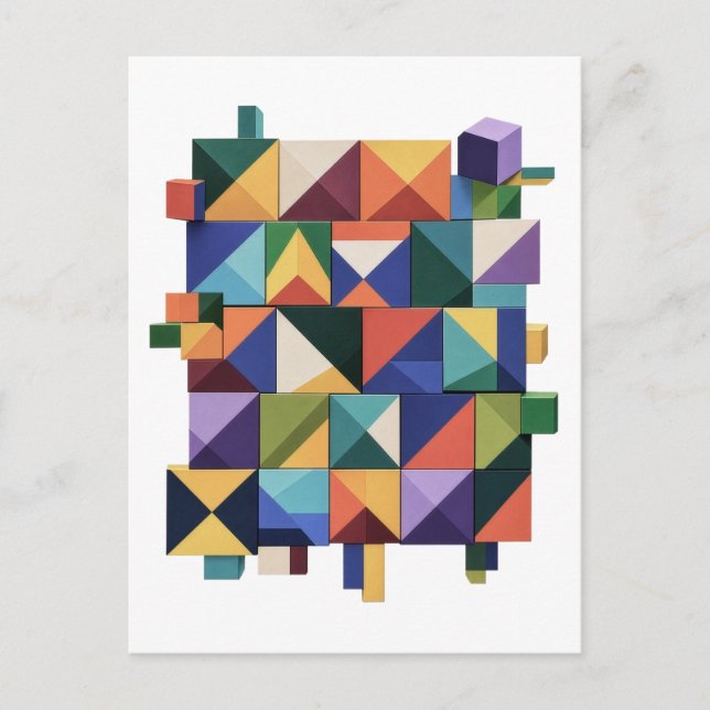 Chromatic Structure Vykort (Framsida)