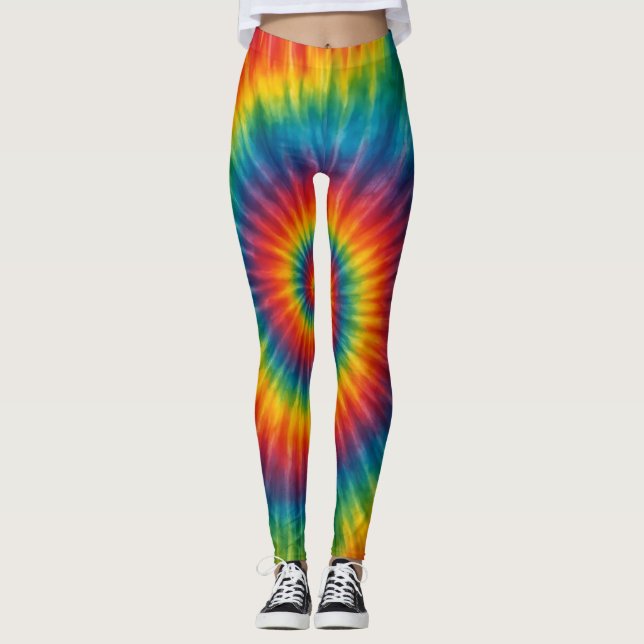 Chromatic Vortex Leggings (Framsida)