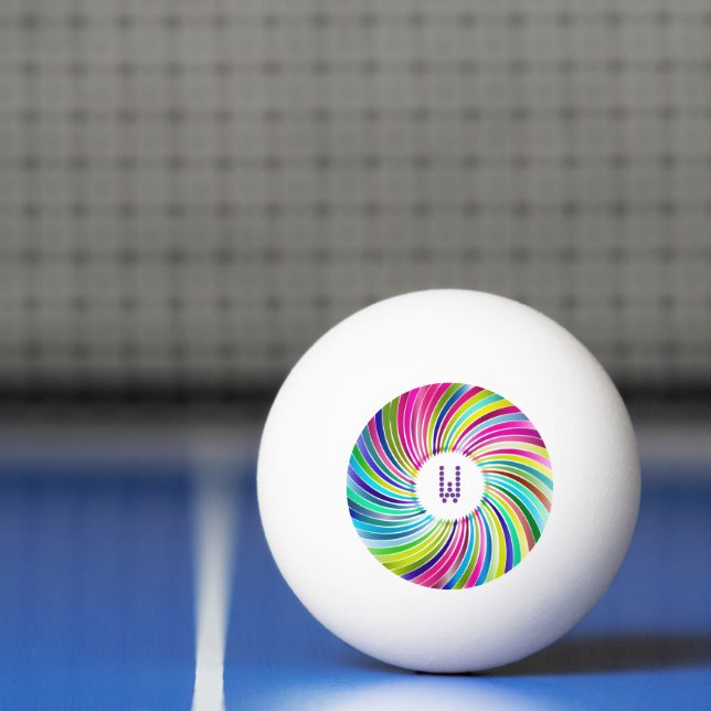 Chromatic Vortex Ping Pong Ball Pingisboll (Netto)