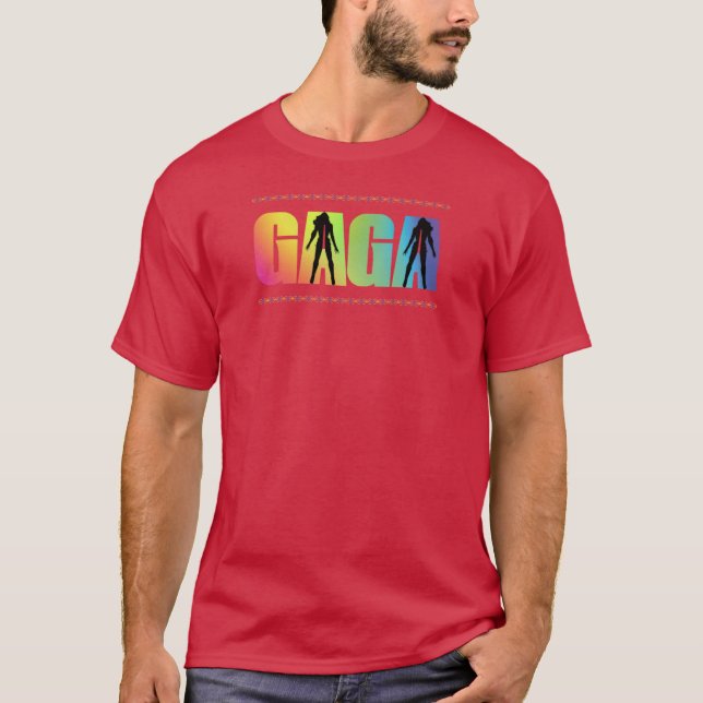 Chromatica Boll Gaga vän T Shirt (Framsida)