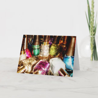 Chromatismhälsningkort Kort