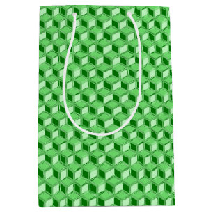 Chrome 3-d-boxar - emerald grönt