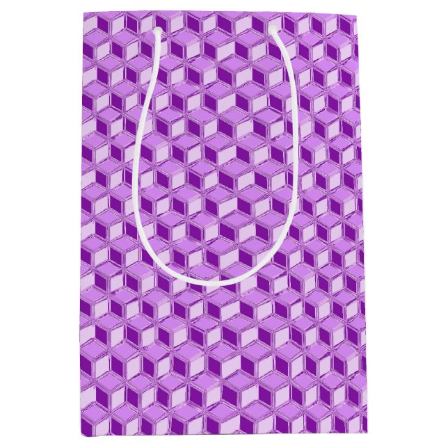 Chrome 3-d-boxar - violet lila (Framsidan)