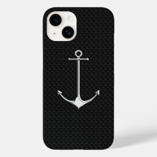 Chrome Anchor on Snake Skin Nautical Lifestyle