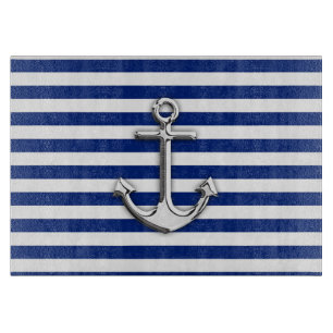 Chrome Anchor på Navy Rand