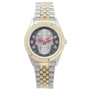 Chrome Calavera (Rosa ros) Watch Armbandsur
