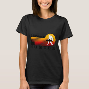 Chrome Chaser Steelhead Fishing Retro Sunset T Shirt