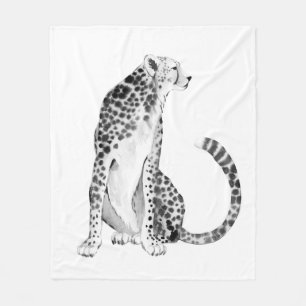 Chrome Cheetah Fleecefilt
