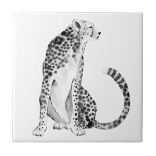 Chrome Cheetah Kakelplatta