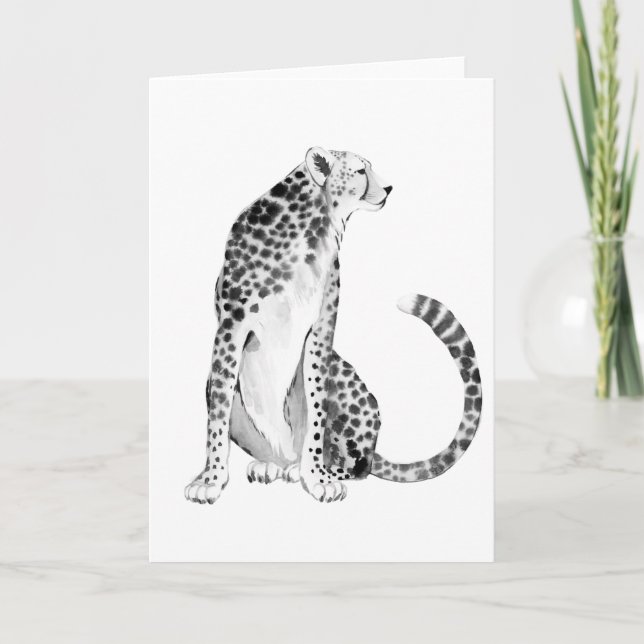 Chrome Cheetah Kort (Framsida)