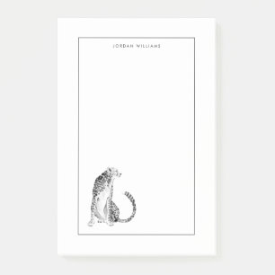 Chrome Cheetah Post-it Block