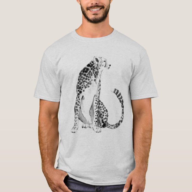 Chrome Cheetah T Shirt (Framsida)